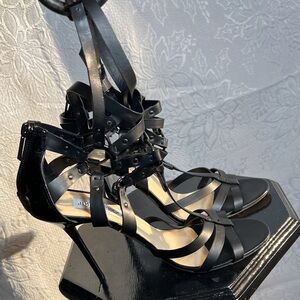 Jimmy Choo size 38/8 NWOT black sandals